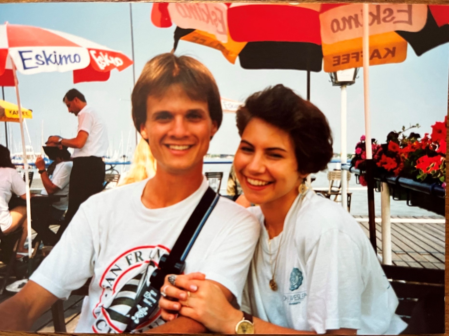 Peter en Tamara eind jaren '80